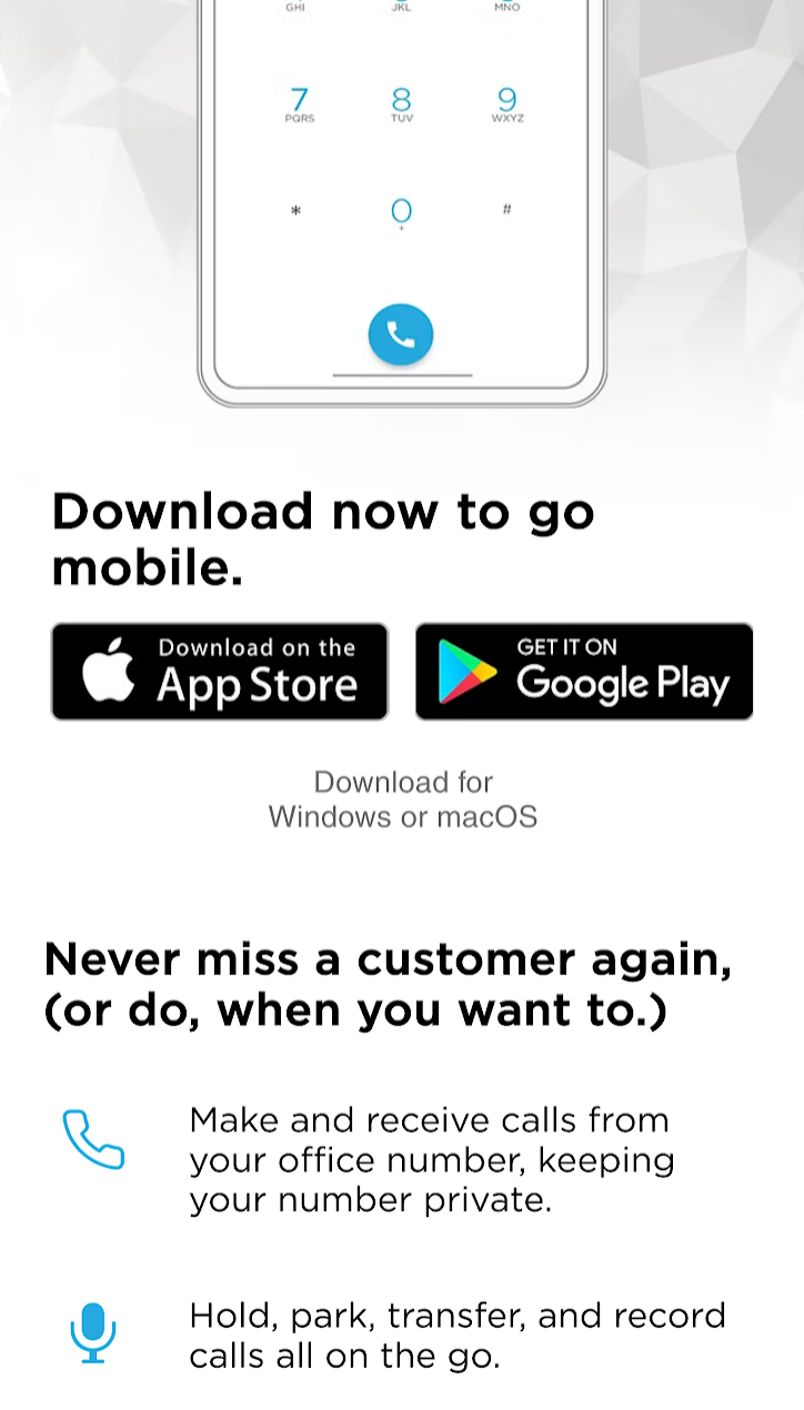 Download the Digivoice Mobile App