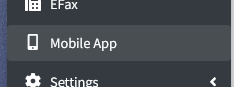 Navigate to the Mobile App Tab in Digivoice Console